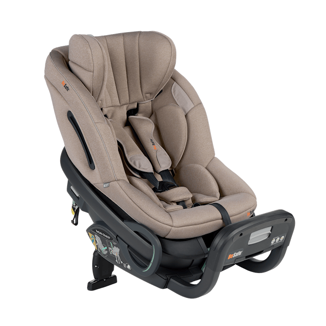 Silla de coche Stretch² 6M-7Y / 61-125 cm, color arena oscuro, brisa suave.